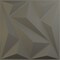 Ekena Millwork 19 5/8in. W x 19 5/8in. H Marquise EnduraWall Decorative 3D Wall Panel Covers 2.67 Sq. Ft. WP20X20MQISG - alternate 1